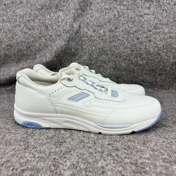 ✅ Women's 12S SAS Tour White Leather Comfort Walking Shoes MADE IN THE USA - Picture 9 of 15